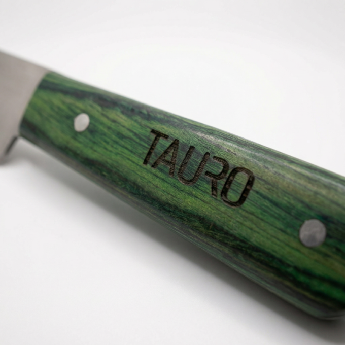 stripping knife with coarse teeth and wooden handle - 5