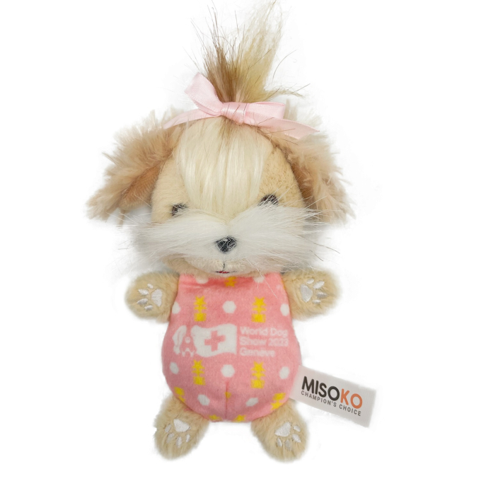 dog plush toy Shi Cu, with replaceable sound parts - 0
