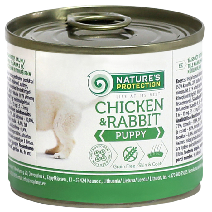 Canned food for puppies - 0