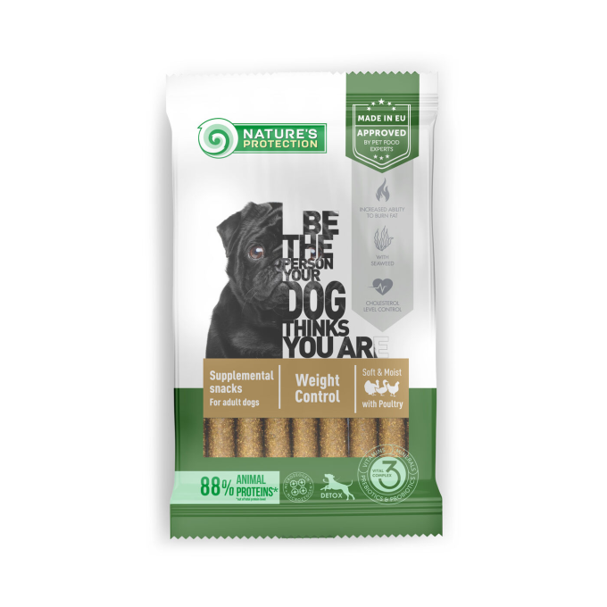Poultry Weight Control complementary feed-snack with poultry for adult dogs - 0