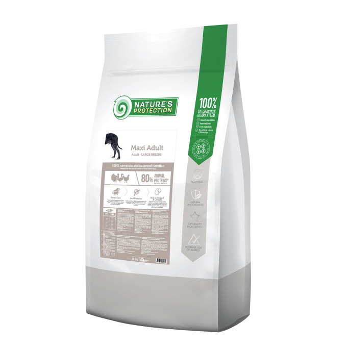 dry food for adult large breed dogs with poultry - 0