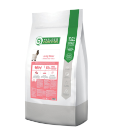 dry food for adult long haired cats with poultry