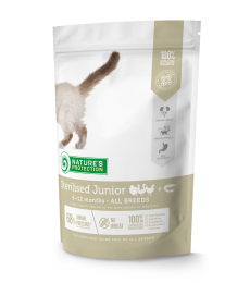 dry food for young cats after sterilisation with poultry and krill