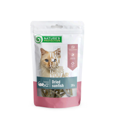snacks for cats, dried sunfish