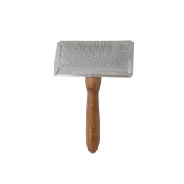 Brush with metal rim, teeth 11 mm