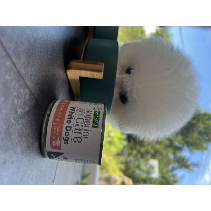 White Dogs complementary feed - soup for adult dogs of all breeds with salmon and tuna - 7