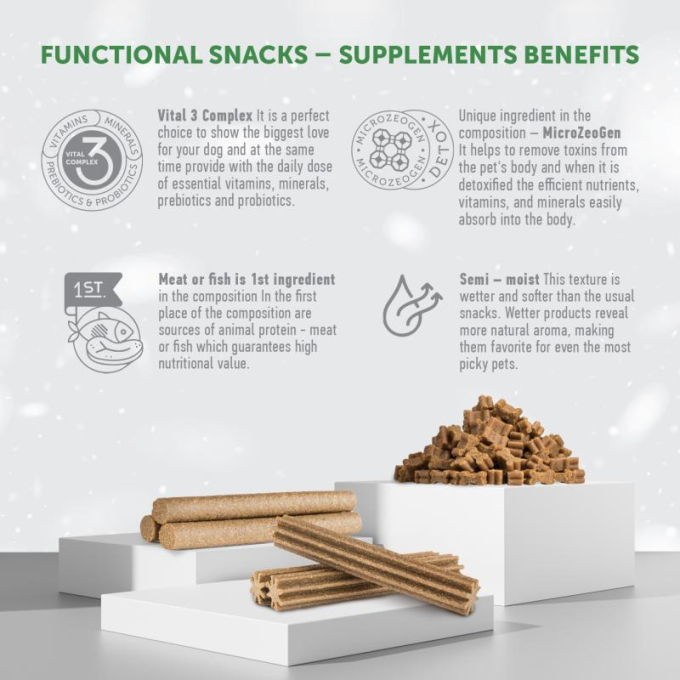 complementary grain free feed - snacks to support healthy growth and development with insects for junior all breed dogs with white coat - 11