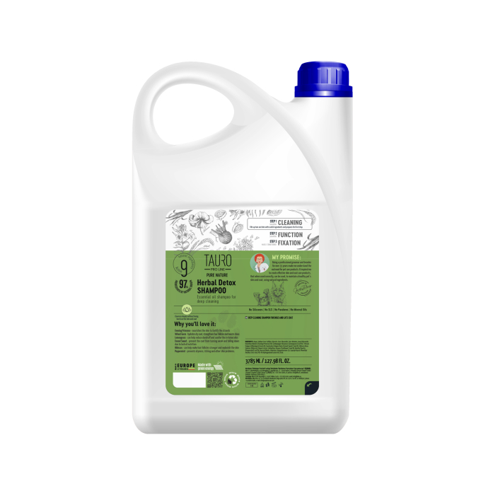 Pure Nature Herbal Detox, deep cleaning shampoo for dogs and cats coat - 0