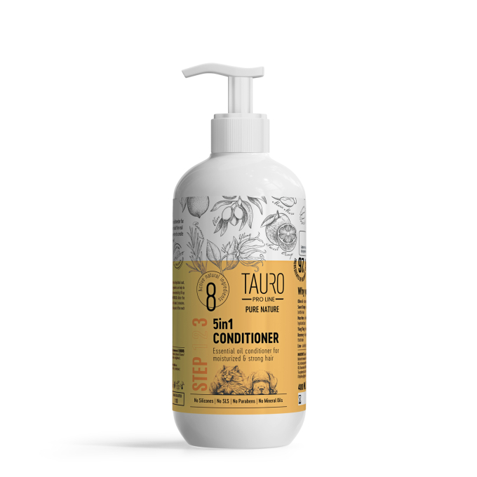 Pure Nature 5in1, moisturizing coat conditioner for dogs and cats - 0