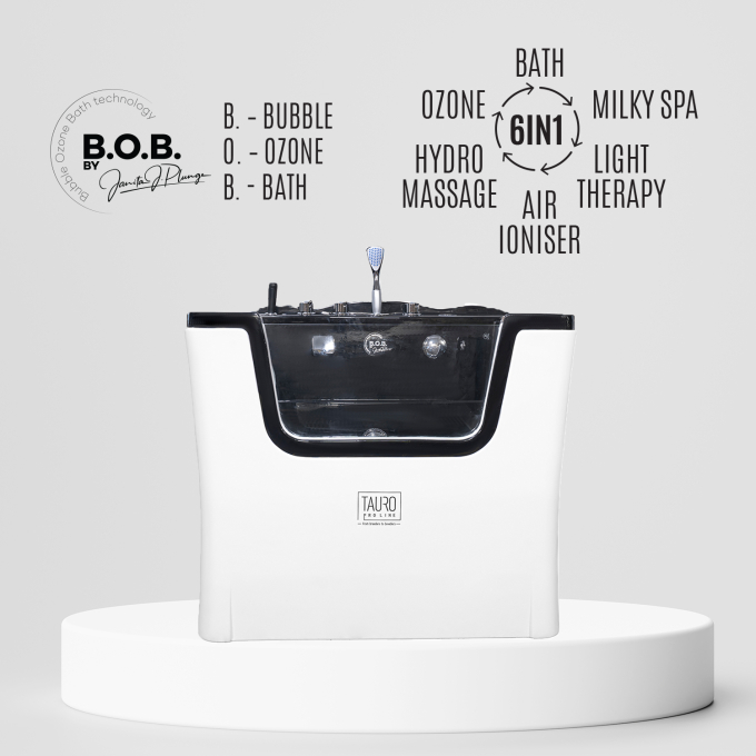 Pet ozone bath, with MILK SPA program, IONIC technology - 2