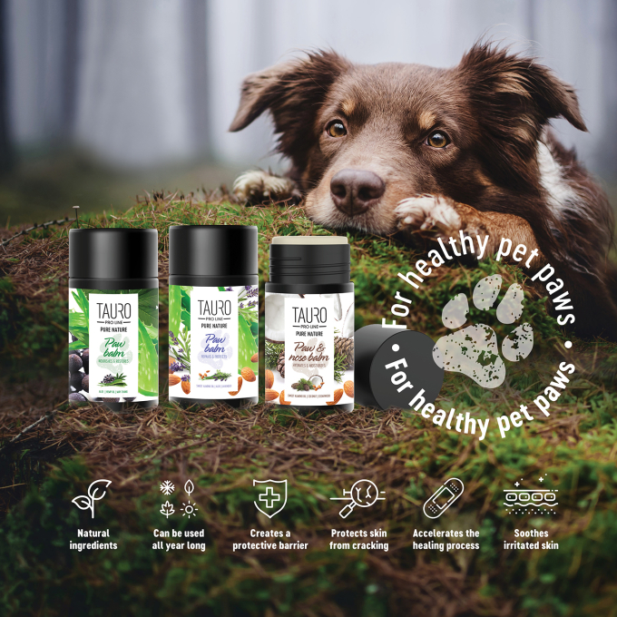 Pure Nature Paw Balm Nourishes&amp;Restores, nourishes and restores paw pad balm for dogs and cats - 1