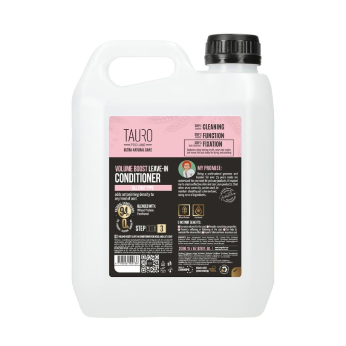Ultra Natural Care Volume Boost Leave - In Conditioner, spray volume boost leave-in conditioner for dogs and cats coat - 0
