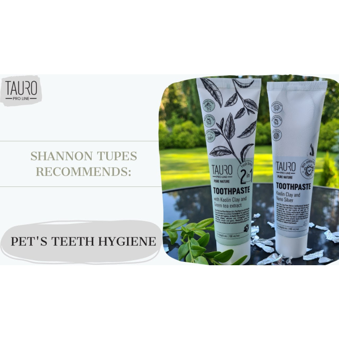 Pure Nature toothpaste with white clay (kaolin), zeolite and  green tea extract for dogs and cats - 5